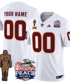 Custom Sun Devils Pat Tillman Jersey Arizona State Peach Bowl V2 Stitched Football 18 CK96UP7