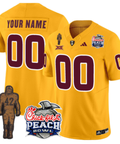 Custom Sun Devils Pat Tillman Jersey Arizona State Peach Bowl V2 Stitched Football 21 CKNPMRY