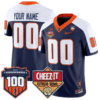 Custom Illinois Fighting Jersey 2025 Cheez-It Citrus Bowl Stitched Football