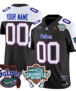 Custom Florida Gators Jersey 2025 Gasparilla Bowl Patch Stitched Football