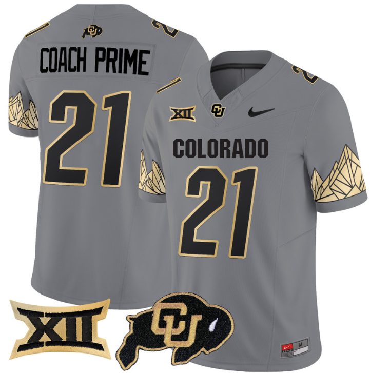 Coach Prime Jersey #21 Colorado Buffaloes Vapor Limited Stitched Football 5 Coach Prime Jersey #21 Colorado Buffaloes Vapor Limited Stitched Football - Image 5