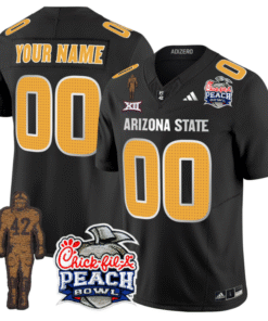 Custom Sun Devils Pat Tillman Jersey Arizona State Peach Bowl V2 Stitched Football 17 CVNZFZC