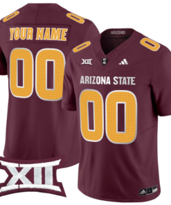 Alternative view of Custom Arizona State Sun Devils Jersey Name, Number 2024 Vapor Stitched Football