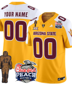 Custom Sun Devils Pat Tillman Jersey Arizona State Peach Bowl V2 Stitched Football 16 CYSJXVJ