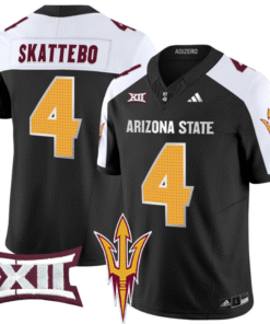 Cam Skattebo Jersey #4 Arizona State Sun Devils 2024 Vapor Limited Stitched Football