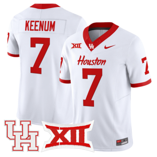 Case Keenum Jersey #7 Houston Cougars 2025 Vapor Limited Stitched Stitched Football - Image 2