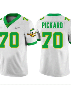 Alternative view of Charlie Pickard Jersey #70 Oregon Ducks Stitched Football