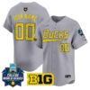Custom Oregon Ducks Jersey Softball 2025 World Series Stitched Baseball
