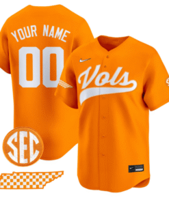 Custom Tennessee Volunteers Jersey 2025 Vapor Premier Limited Stitched Baseball