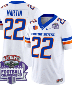 Alternative view of Doug Martin Jersey #22 Boise State Broncos 2024 Championship Stitched Football