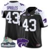 Darren Sproles Jersey #43 Kansas State Wildcats 2025 Rate Bowl Patch Stitched Football