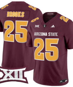 Alternative view of DeCarlos Brooks Jersey #25 Arizona State Sun Devils 2024 Vapor Limited Stitched Football