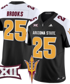 DeCarlos Brooks Jersey #25 Arizona State Sun Devils 2024 Vapor Limited Stitched Football