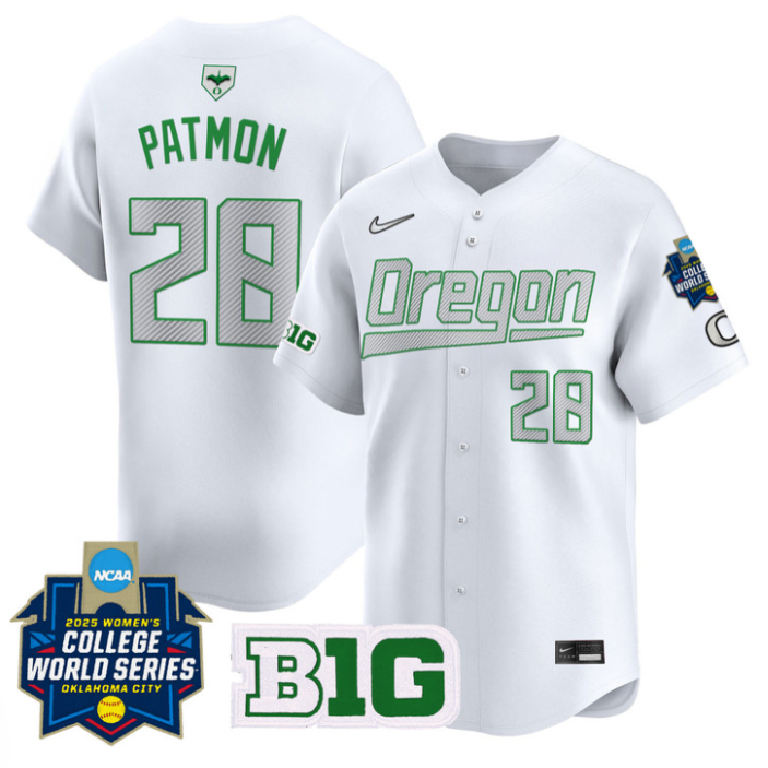 Dezianna Patmon Jersey #28 Oregon Ducks Softball 2025 World Series Stitched Baseball 3 Dezianna Patmon Jersey #28 Oregon Ducks Softball 2025 World Series Stitched Baseball - Image 3