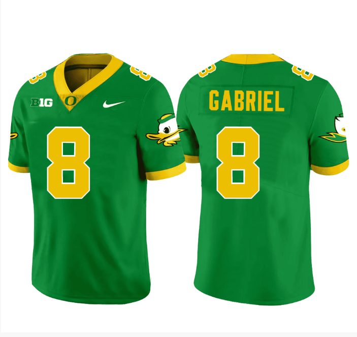Dillon Gabriel Jersey #8 Oregon Ducks Stitched Football 1 Dillon Gabriel Jersey #8 Oregon Ducks Stitched Football
