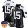 Drew Allar Jersey #15 Custom Penn State Orange Bowl Patch Stitched Football