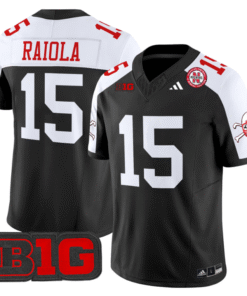 Dylan Raiola Jersey #15 Nebraska Cornhuskers 2024 Vapor Stitched Football