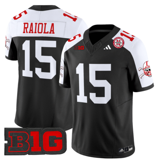 Dylan Raiola Jersey #15 Nebraska Cornhuskers 2024 Vapor Stitched Football