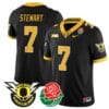 Evan Stewart Jersey #7 Oregon Ducks 2024 Mighty Rose Bowl Patch Stitched Football