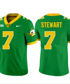 Evan Stewart Jersey #7 Oregon Ducks Stitched Football