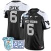 Garrett Greene Jersey #6 West Virginia Mountaineers 2025 Miami Beach Bowl Alternate Stitched Football