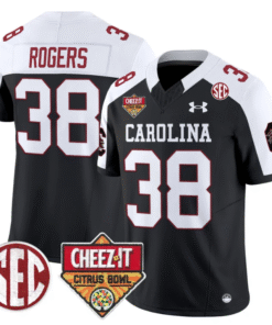 George Rogers Jersey #38 South Carolina Gamecocks Cheez-It Citrus Bowl Stitched Football