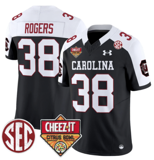 George Rogers Jersey #38 South Carolina Gamecocks Cheez-It Citrus Bowl Stitched Football