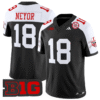 Isaiah Neyor Jersey #18 Nebraska Cornhuskers 2024 Vapor V2 Stitched Football