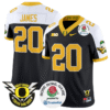Jordan James Jersey #20 Oregon Ducks Football 2024 Rose Bowl Stitched Football