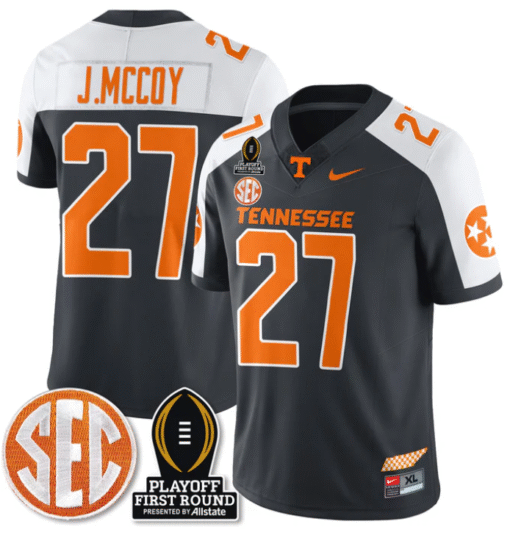 Jermod McCoy Jersey #27 Tennessee Vols Playoff First Round Patch Stitched Football - Image 5