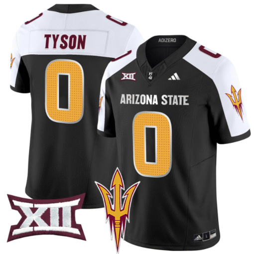 Jordyn Tyson Jersey #0 Arizona State Sun Devils 2024 Vapor Limited Stitched Football