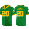Jordan James Jersey #20 Oregon Ducks Stitched Football