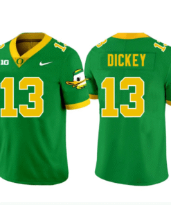 Jurrion Dickey Jersey #13 Oregon Ducks Stitched Football
