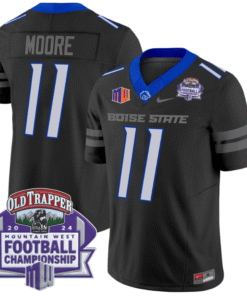 Kellen Moore Jersey #11 Boise State Broncos 2024 Championship Vapor Stitched Football