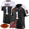 Kyron Drones Jersey #1 Virginia Tech Hokies Coach Frank Beamer Patch Stitched Football