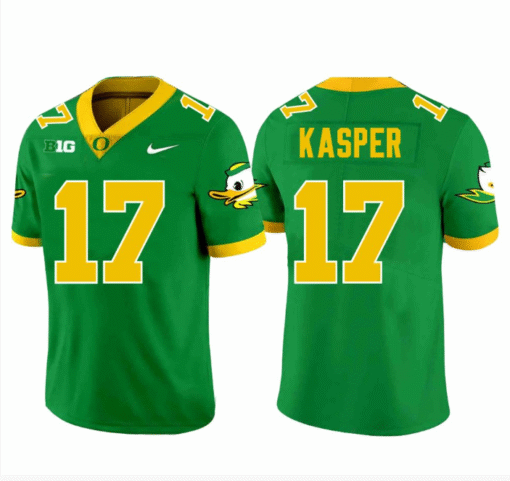 Kyler Kasper Jersey #17 Oregon Ducks Stitched Football
