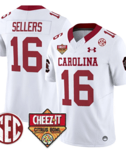 Alternative view of Lanorris Sellers Jersey #16 South Carolina Cheez-It Citrus Bowl Stitched Football