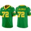 Lapani Laloulu Jersey #72 Oregon Ducks Stitched Football