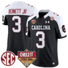 Mazeo Bennett Jr Jersey #3 South Carolina Cheez-It Citrus Bowl Patch Stitched Football