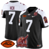 Michael Vick Jersey #7 Virginia Tech Hokies Coach Frank Beamer Stitched Football