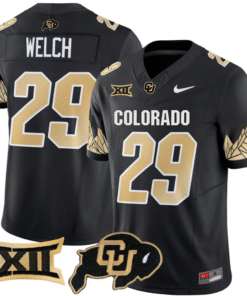 Micah Welch Jersey #29 Colorado Buffaloes Vapor Limited Stitched Football