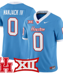 Manjack IV Jersey #0 Houston Cougars 2025 Vapor Limited Stitched Football