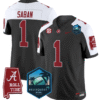 Nick Saban Jersey #1 Alabama Crimson Tide 2025 ReliaQuest Bowl Stitched Football