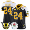 Oregon Jersey #24 Oregon Ducks 2024 Rose Bowl Stitched Football