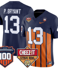 Pat Bryant Jersey #13 Illinois Fighting 2025 Cheez-It Citrus Bowl Stitched Football 8 PYLZIB7