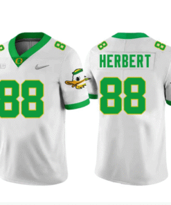 Alternative view of Patrick Herbert Jersey #88 Oregon Ducks Stitched Football