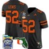 Ray Lewis Jersey #52 Miami Hurricanes 2025 PopTarts Bowl Patch Stitched Football