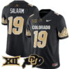 Rashaan Salaam Jersey #19 Colorado Buffaloes Vapor Limited Stitched Football