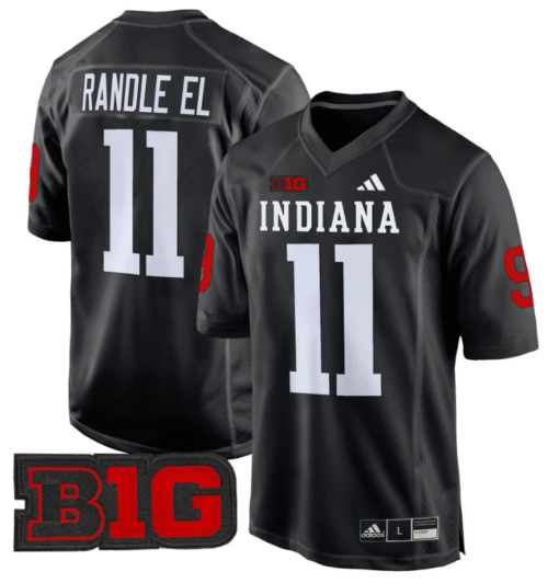 Randle El Jersey #11 Indiana Hoosiers 2024 Game V2 Stitched Football - Image 5