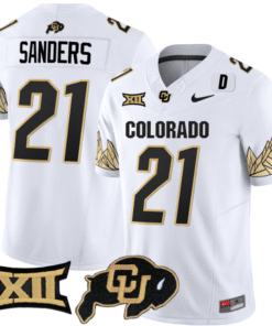 Alternative view of Shilo Sanders Jersey #21 Colorado Buffaloes Vapor Limited Stitched Football